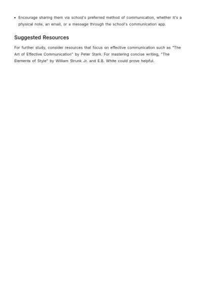 Free Sick Leave Note to School Teacher Template to Edit Online