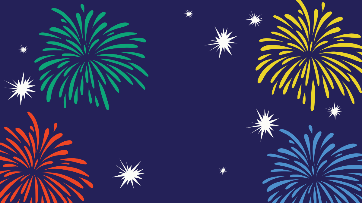 Free New Year Celebration Background Template