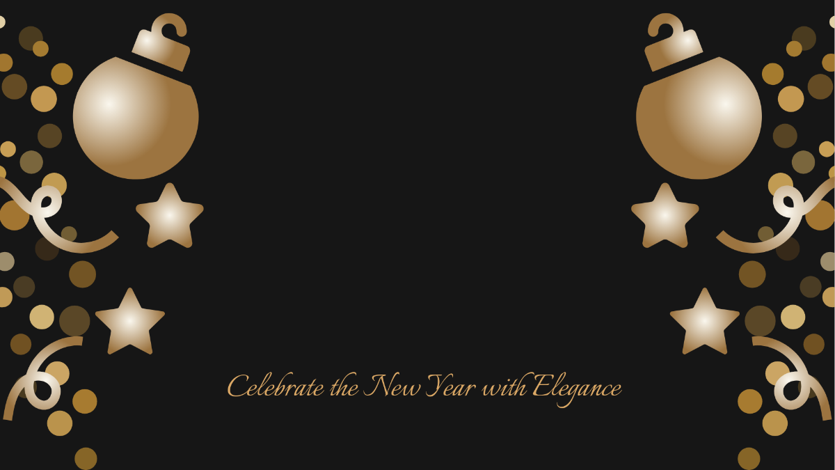 Free Elegant New Year Background Template - Edit Online & Download