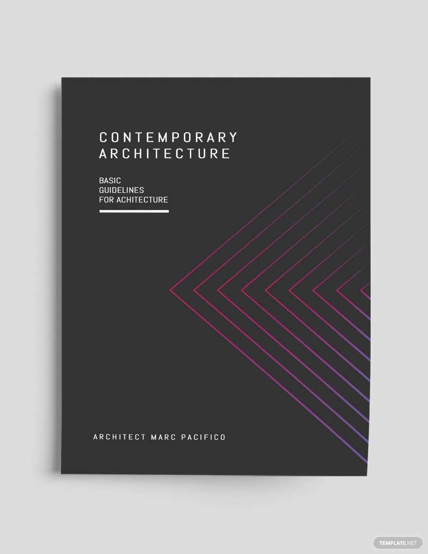 Modern Book Cover Template
