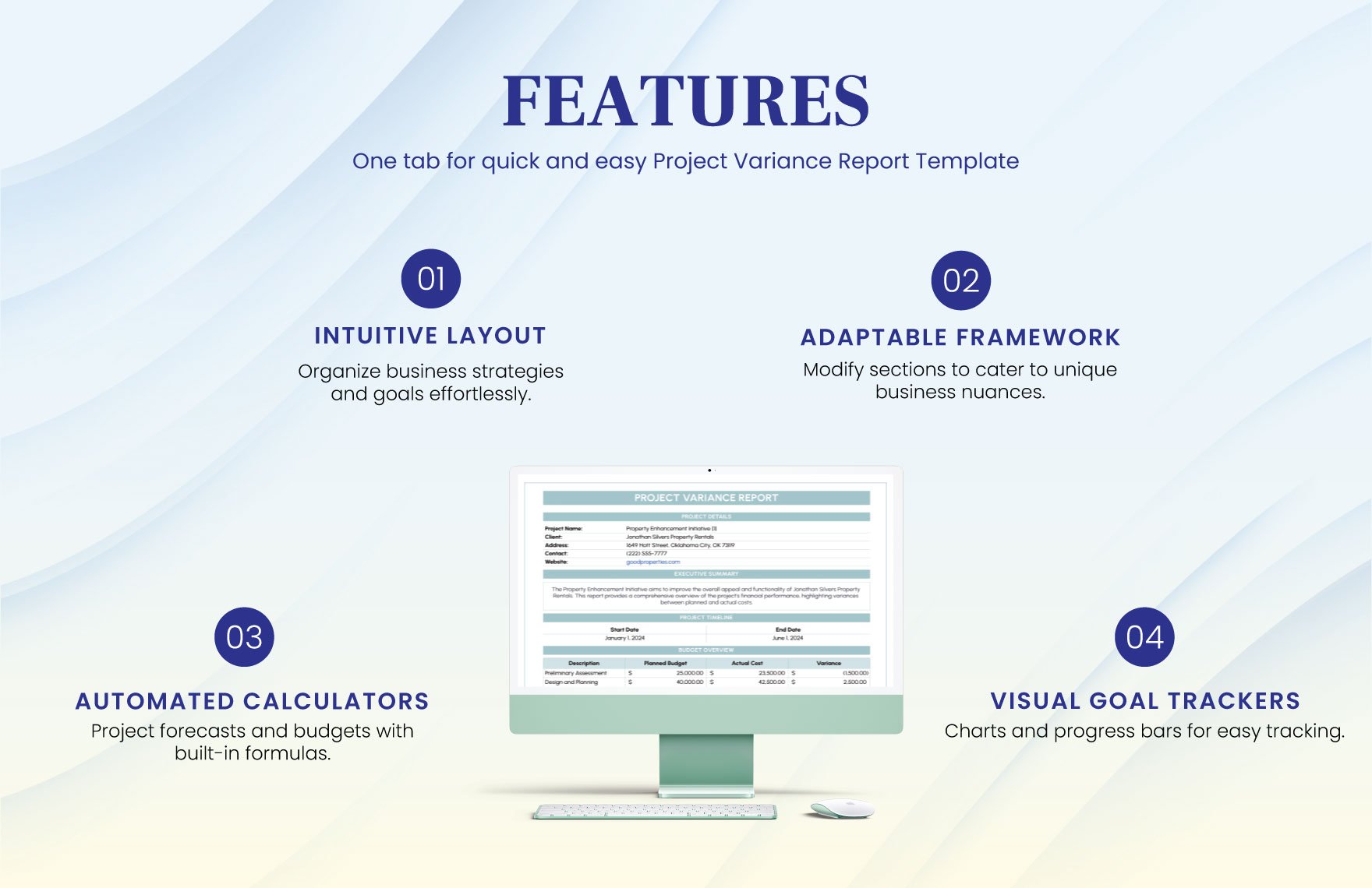Project Variance Report Template