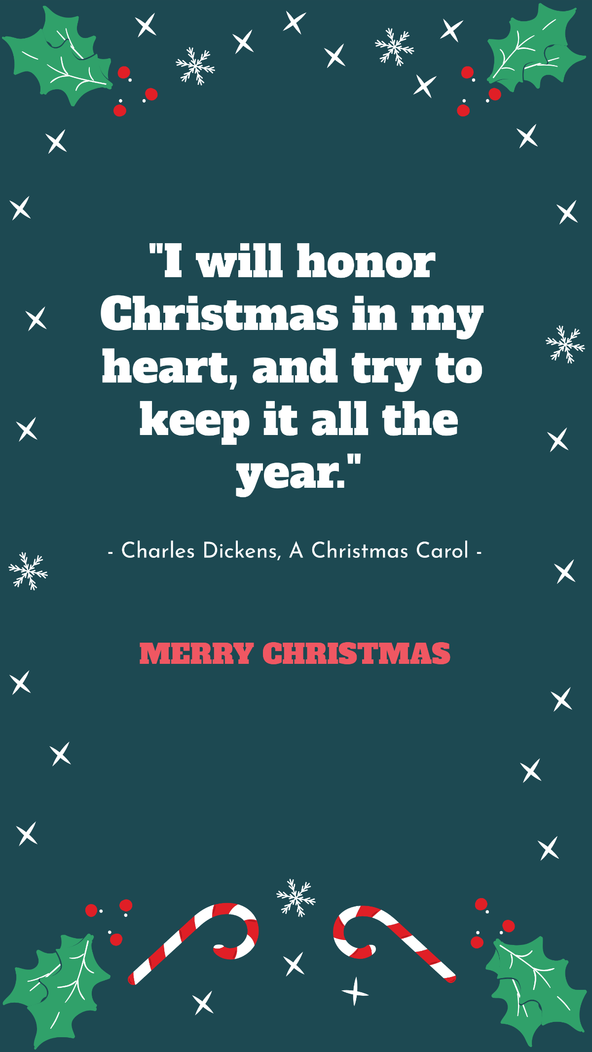 Christmas Motivational Quote