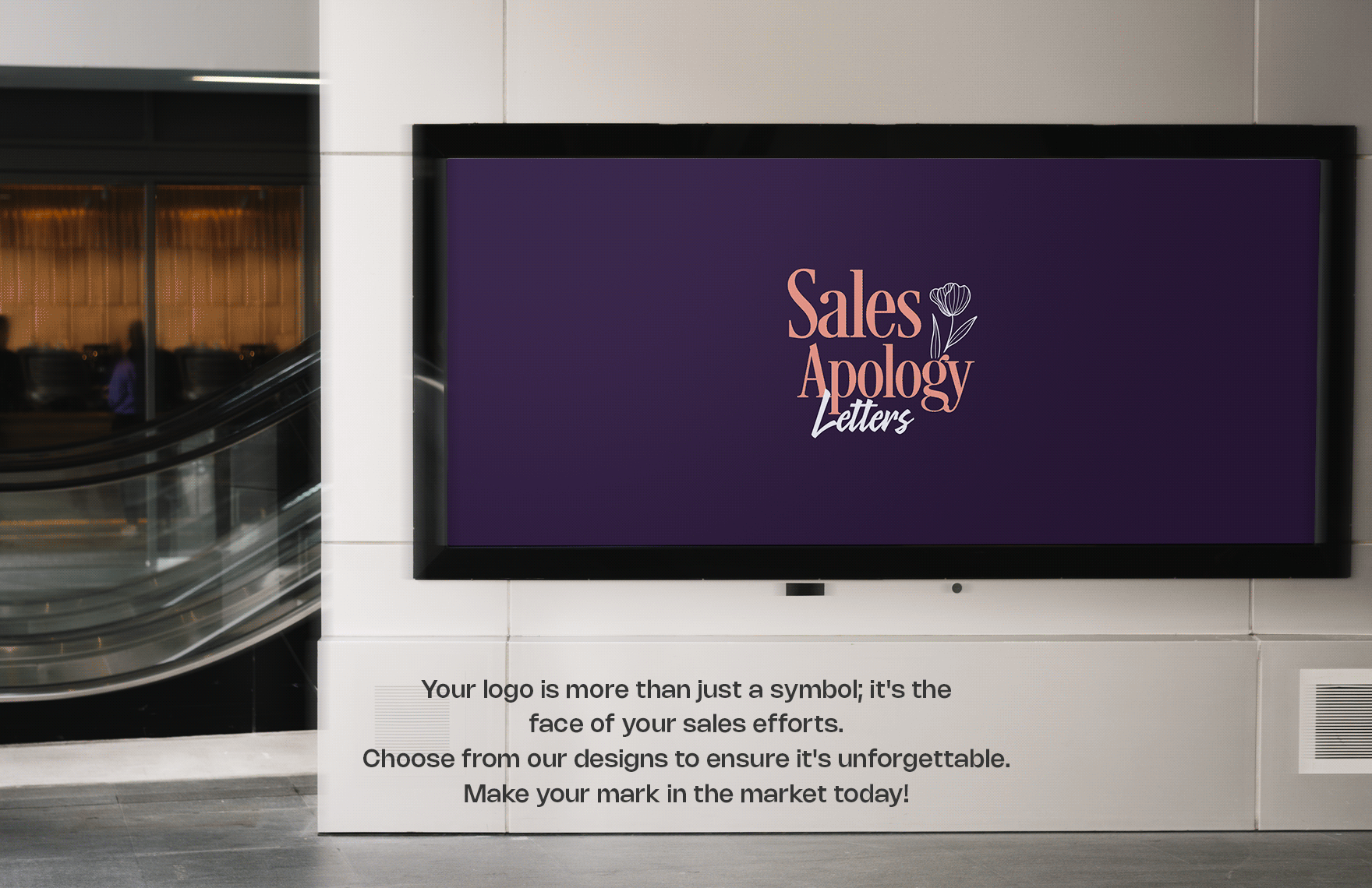 Sales Apology Letters Logo Template