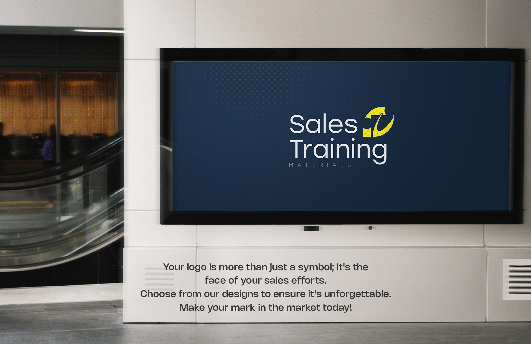 Sales Training Materials Logo Template