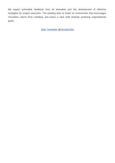 Free Meeting Concept Note Template to Edit Online