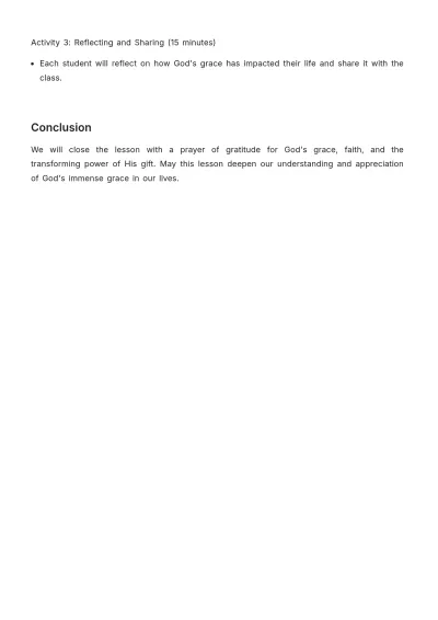 Free Bible Study Lesson Note Template to Edit Online