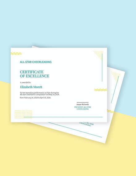 Editable School Certificate Template - Google Docs, Illustrator, Word ...