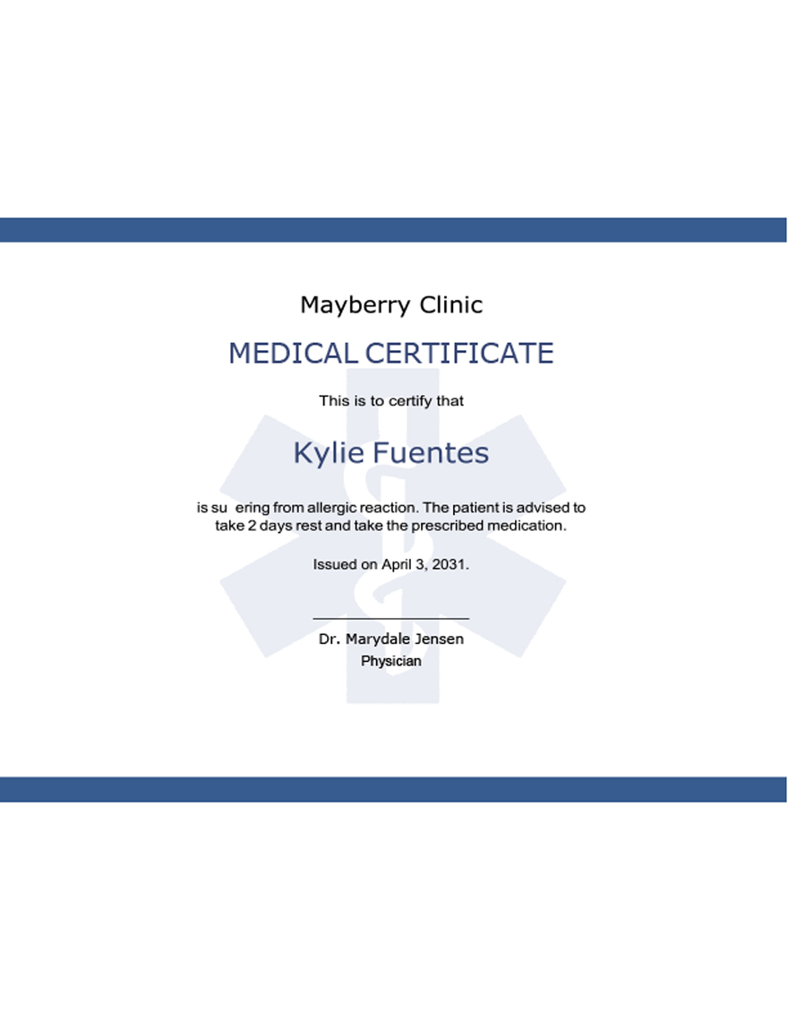 Medical Letterhead Template - Edit Online & Download Example | Template.net