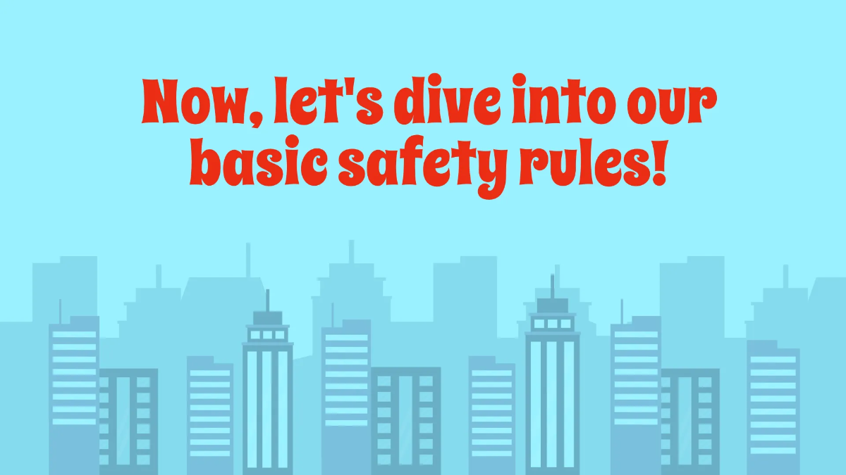 Free Basic Safety Rules Template to Edit Online