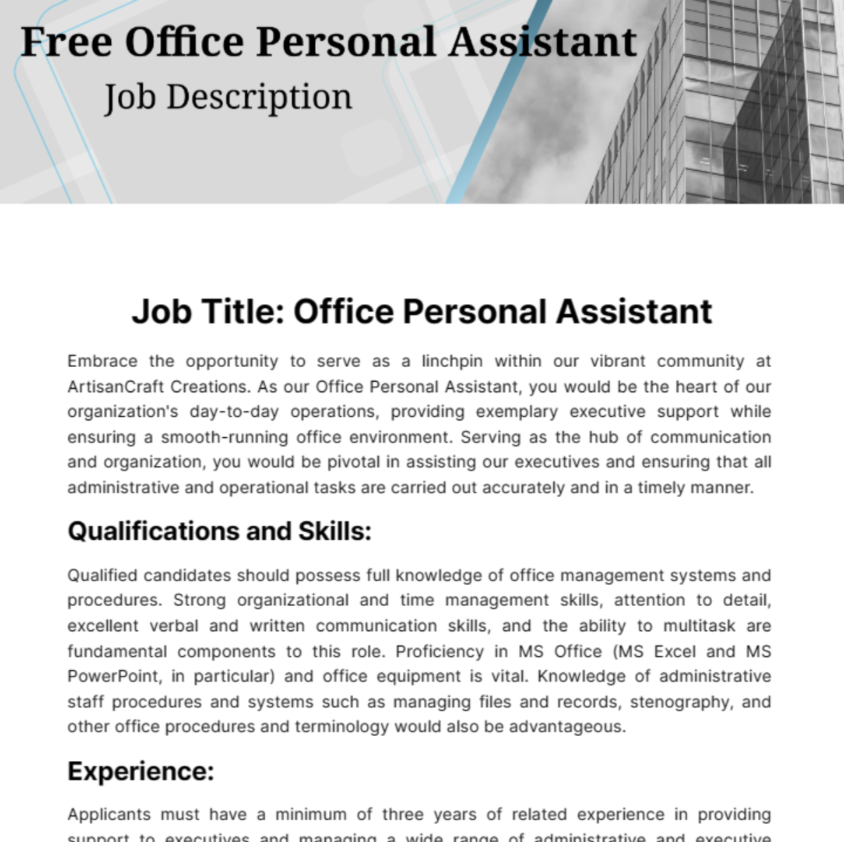 free-office-job-description-templates-examples-edit-online