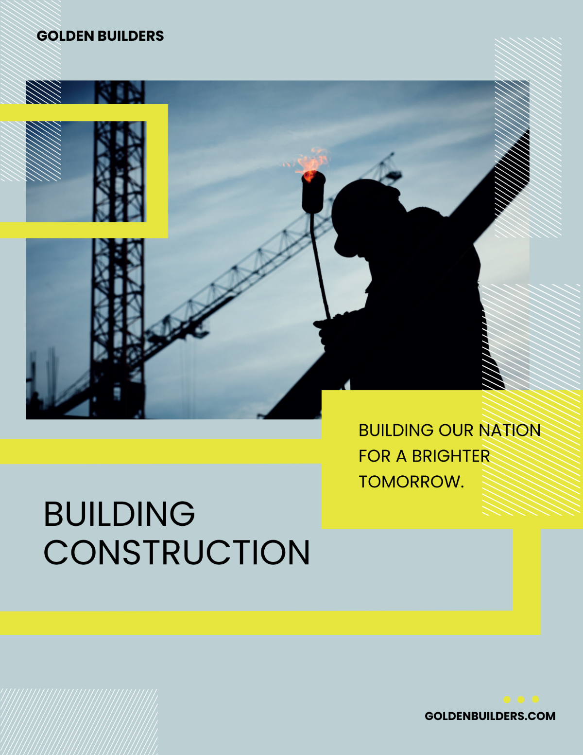 Free Building Construction Flyer Template