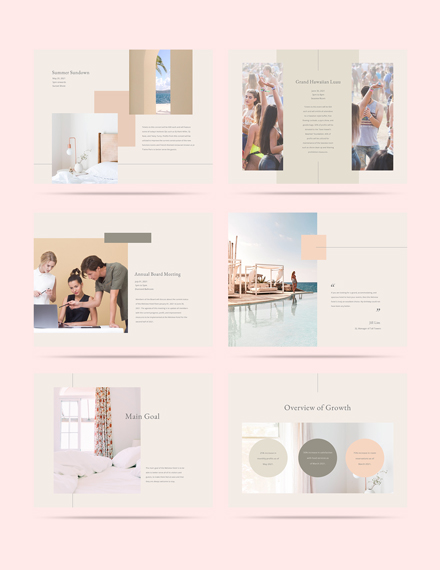 Hotel Event Plan Presentation Template - Google Slides, Apple Keynote ...