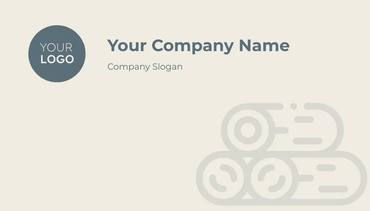 Free Wood Construction Business Card Template to Edit Online