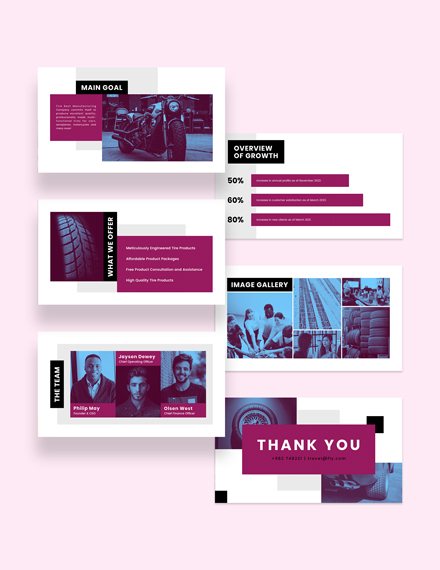 Free Manufacturing Presentation Template to Edit Online