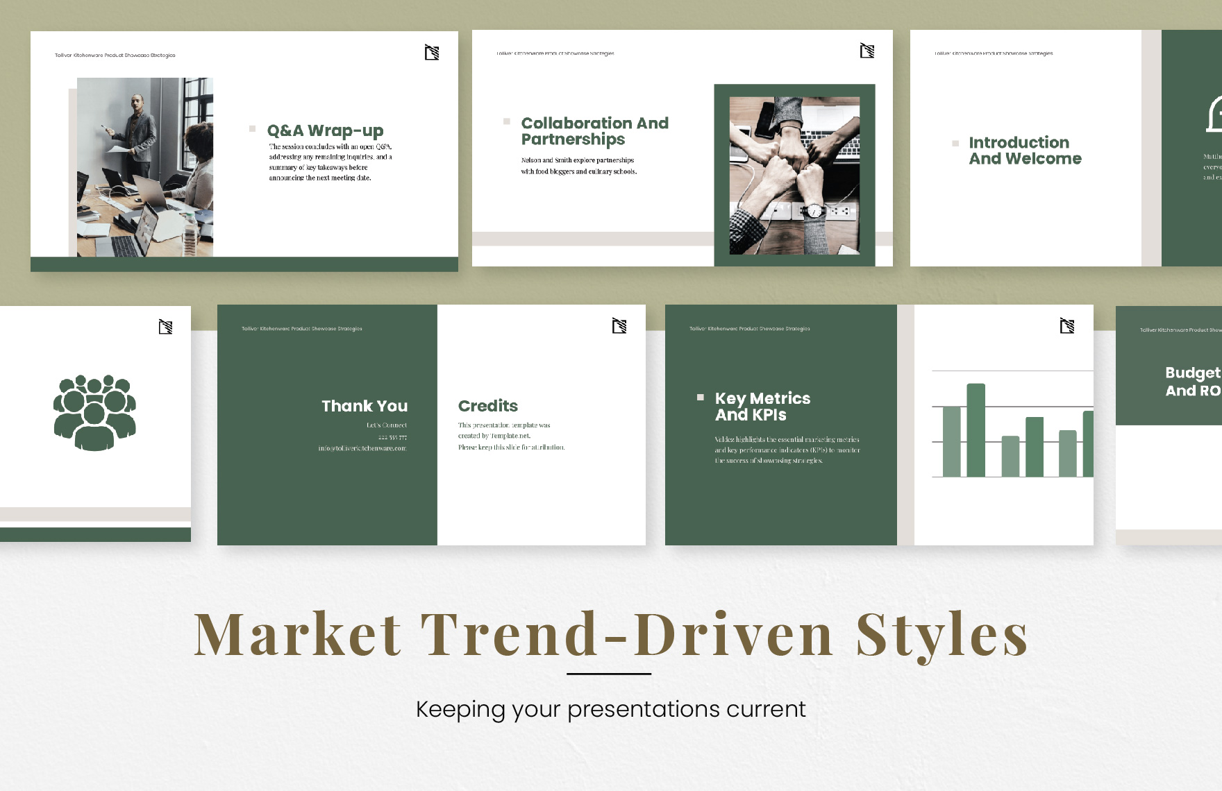 Free Marketing Agenda Presentation Template to Edit Online