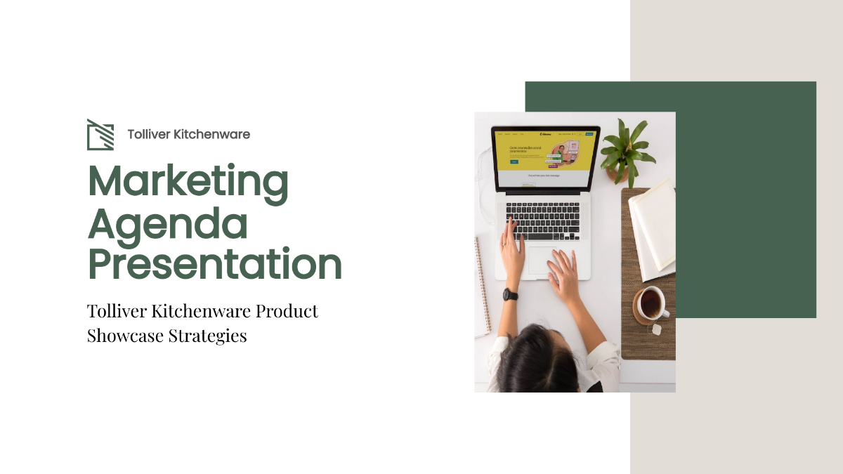 Free Marketing Agenda Presentation Template