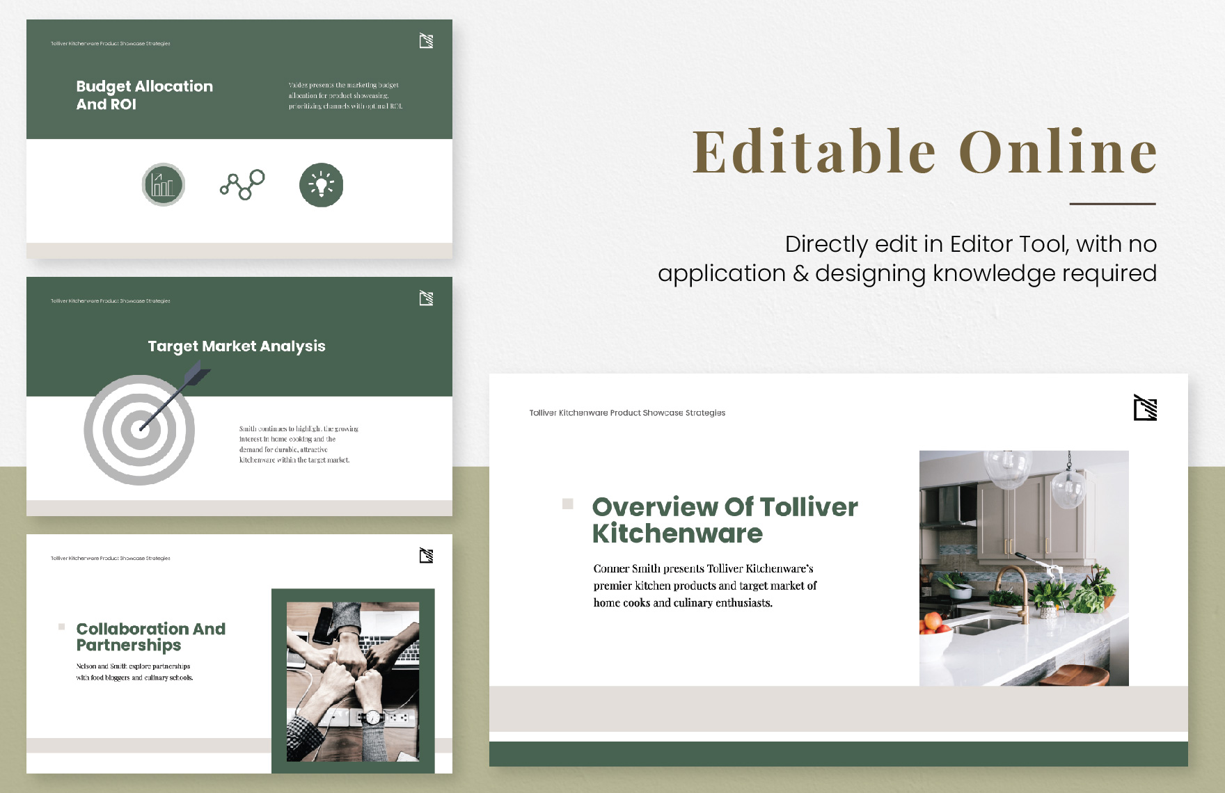 Free Marketing Agenda Presentation Template to Edit Online