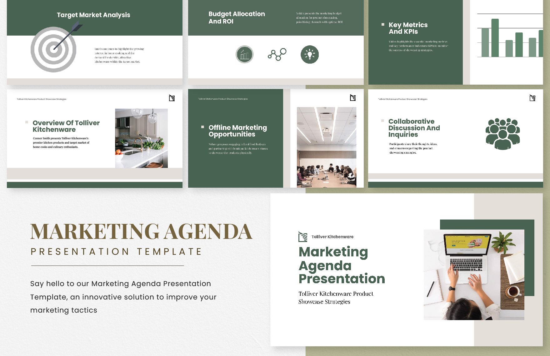 Marketing Agenda Presentation Template