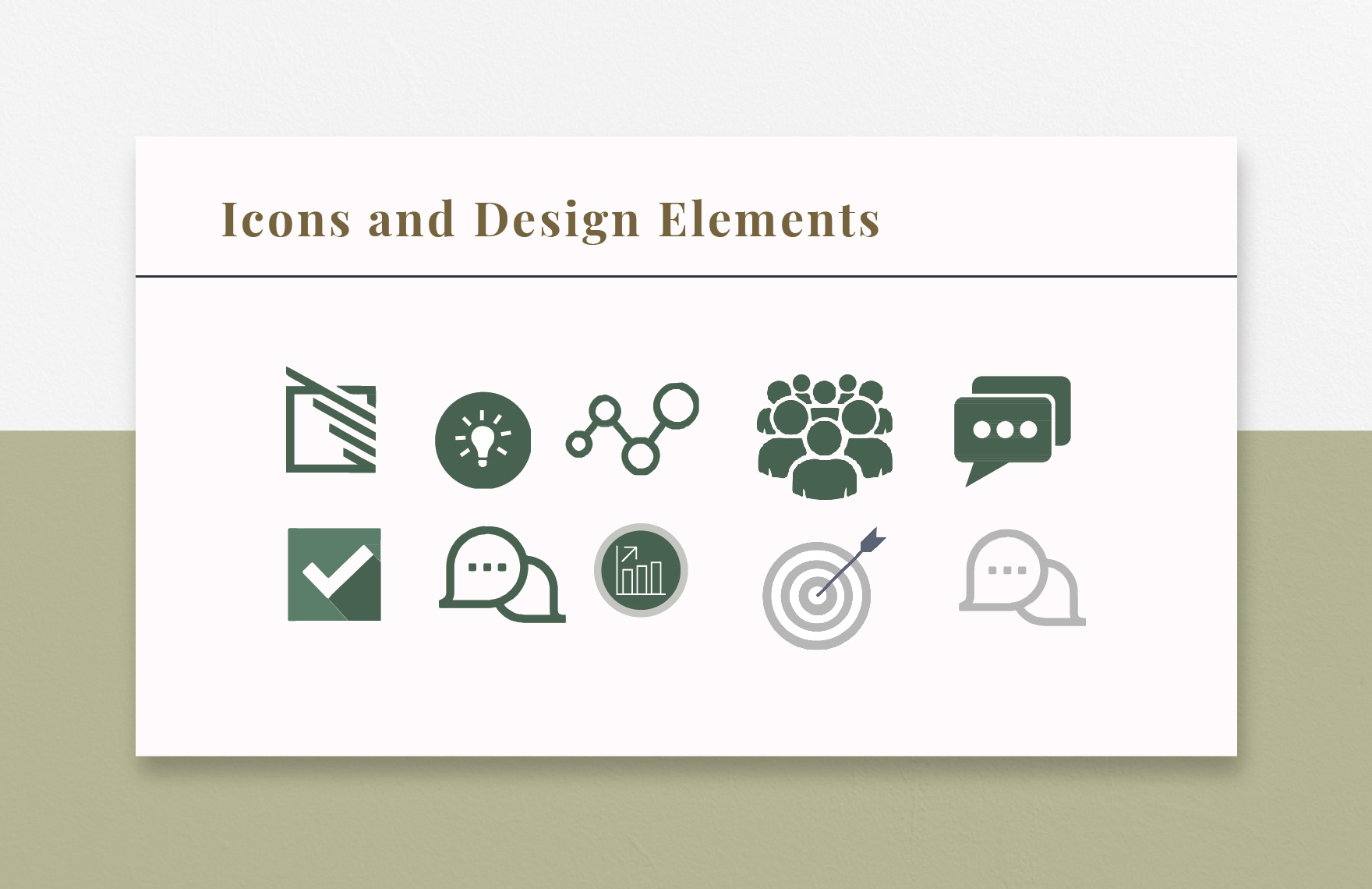 Free Marketing Agenda Presentation Template to Edit Online