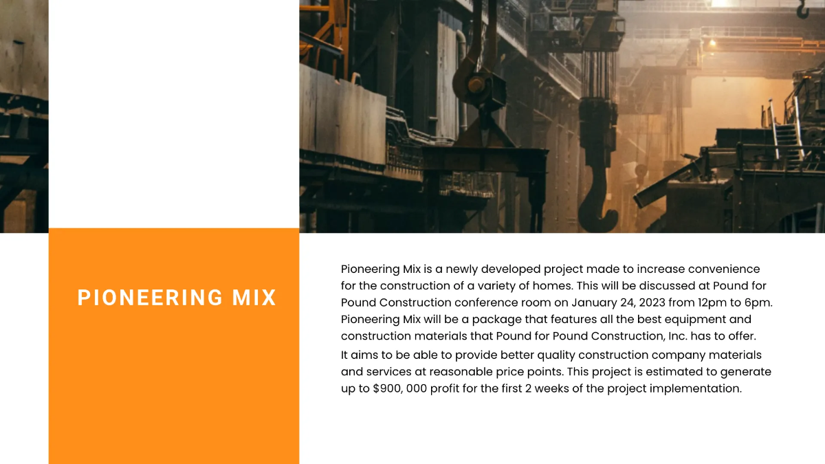 Free Construction Template to Edit Online