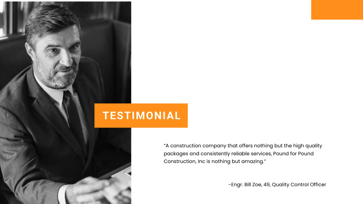 Free Construction Template to Edit Online