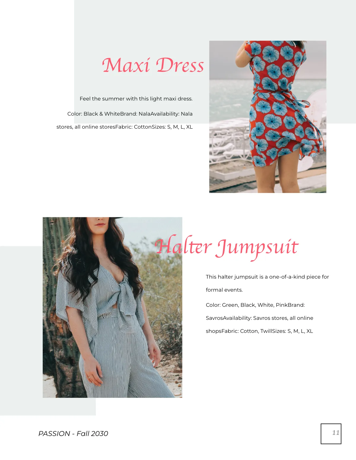 Free Fashion Company Profile Lookbook Template to Edit Online
