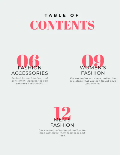 Free Fashion Company Profile Lookbook Template to Edit Online