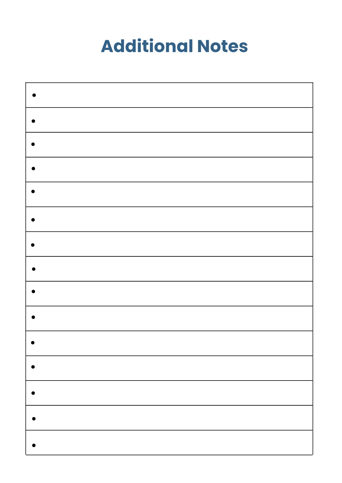 Free Blank Budget Planner Template to Edit Online