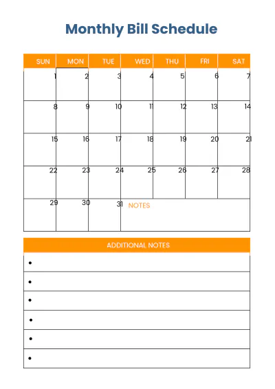 Free Blank Budget Planner Template to Edit Online