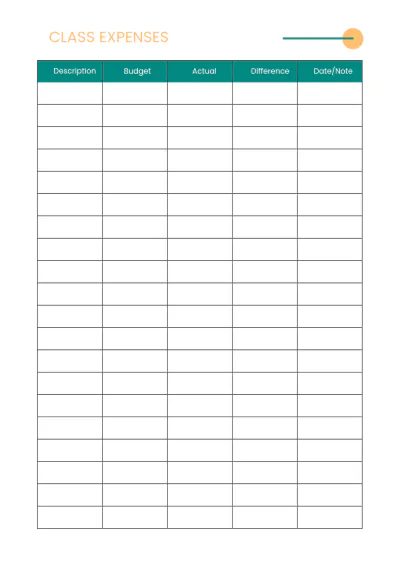 Free Basic Education Planner Template to Edit Online