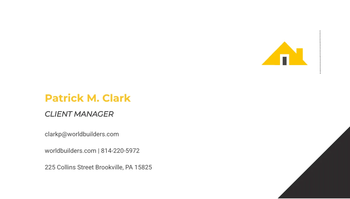 Free Printable Construction Business Card Template to Edit Online