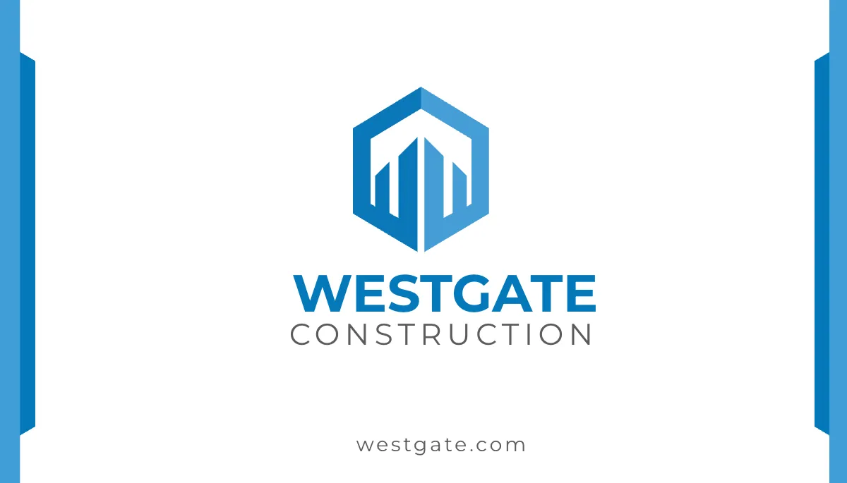 Free Simple Construction Business Card Template to Edit Online