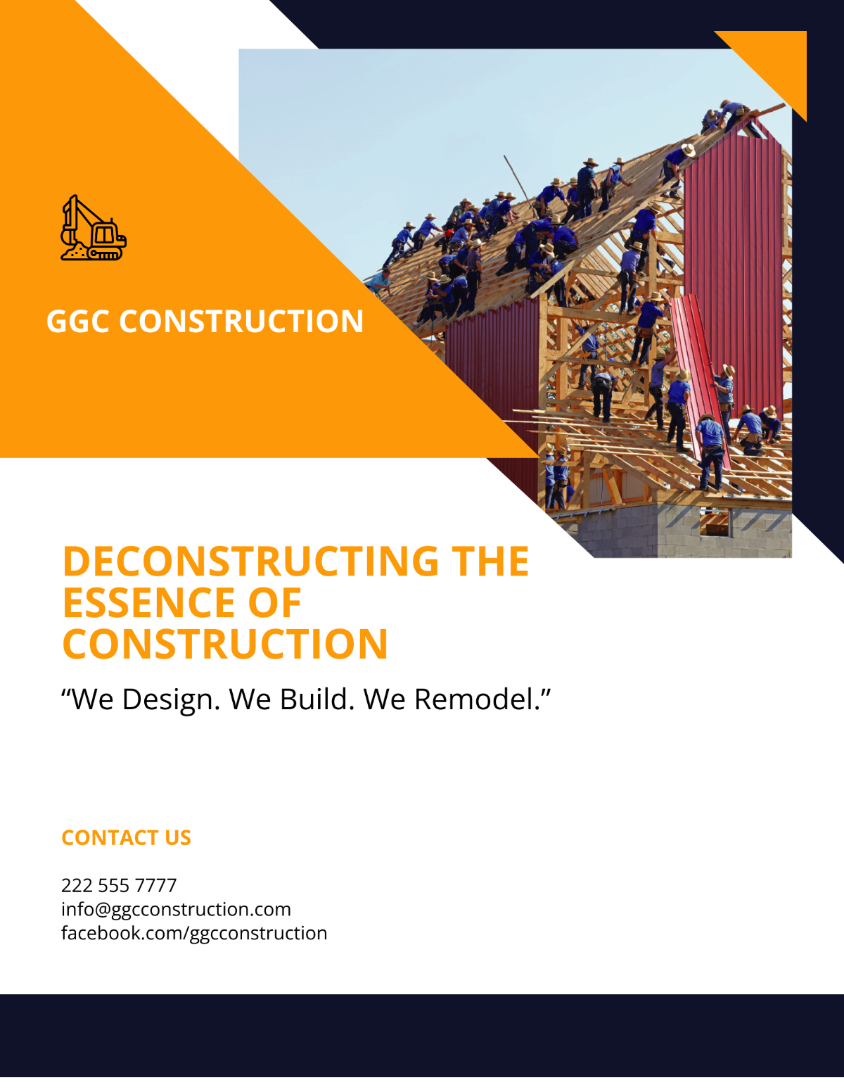 Free General Construction Flyer Template