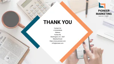 Free Marketing Agency Presentation Template to Edit Online