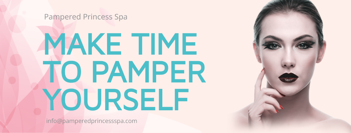 Spa Facebook Cover Page Template