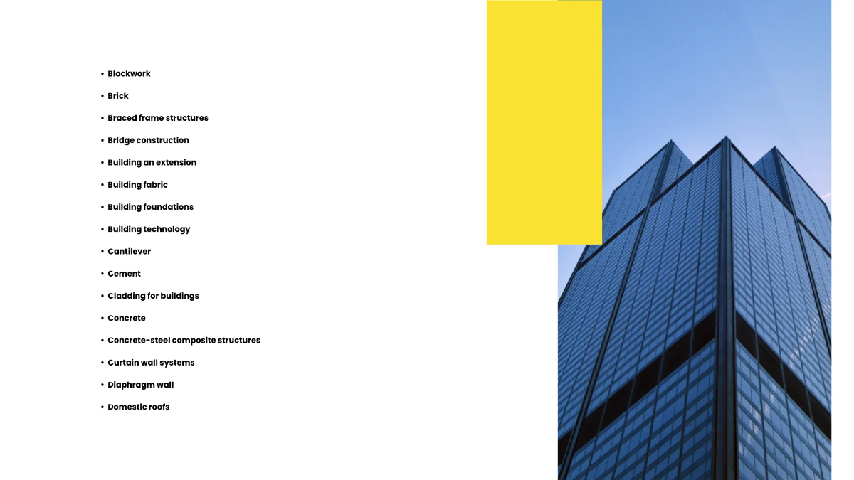 Free Construction Methodology Presentation Template to Edit Online