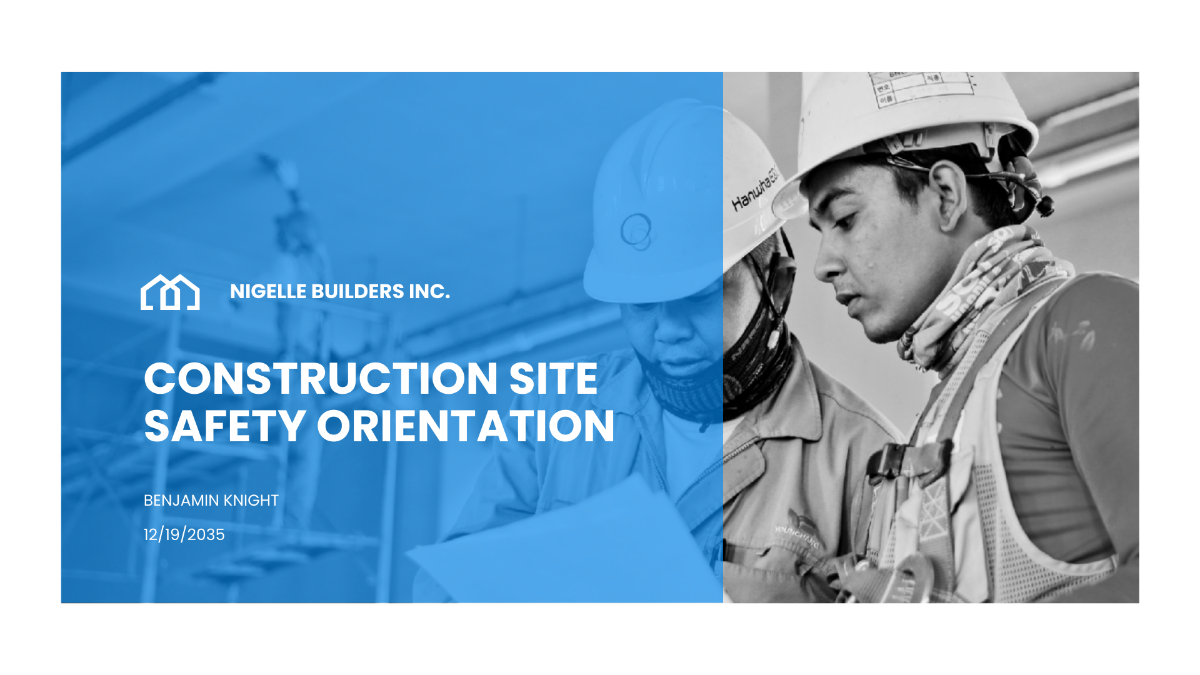 Free Construction Safety Template
