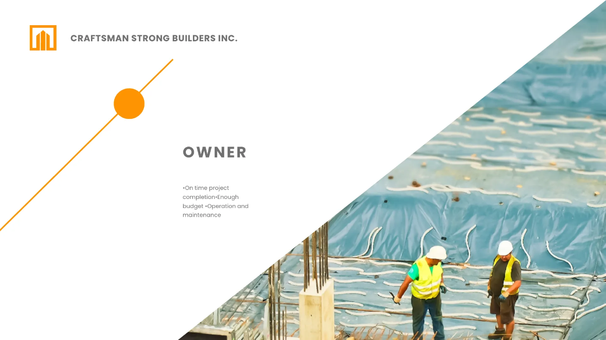 Free Construction Quality Control Presentation Template to Edit Online