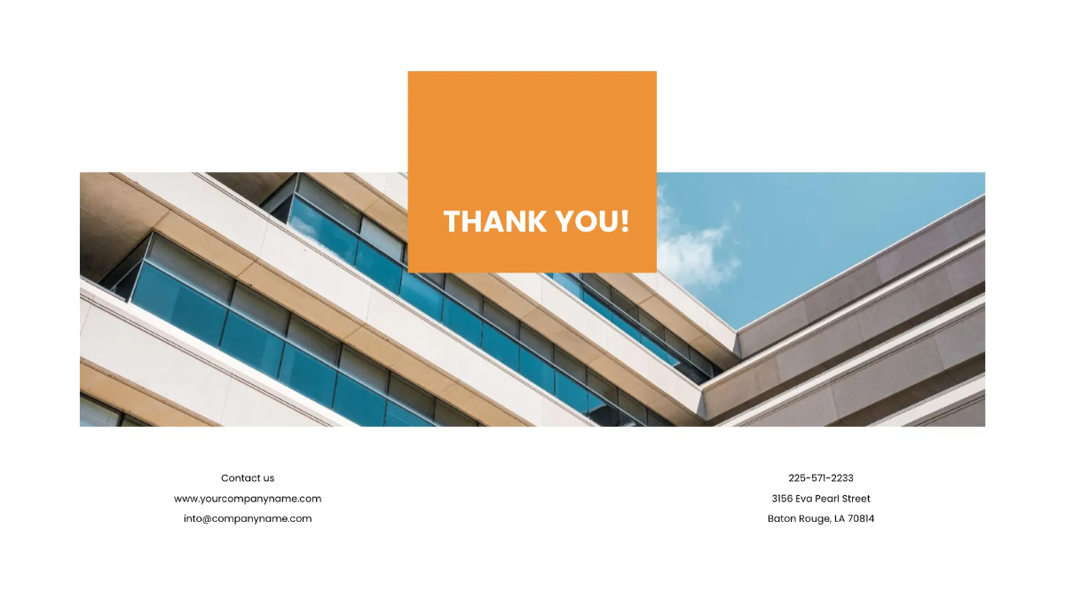 Free Construction Company Presentation Template to Edit Online