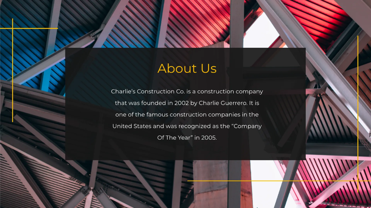 Free Construction Management Template to Edit Online