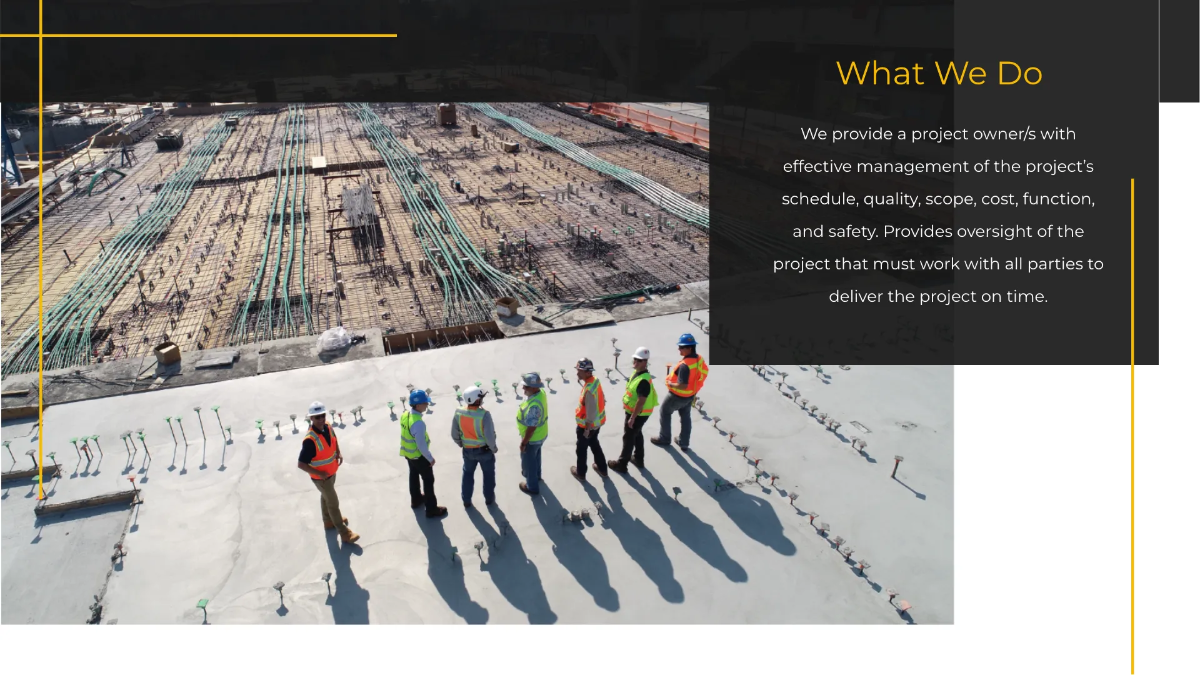 Free Construction Management Template to Edit Online