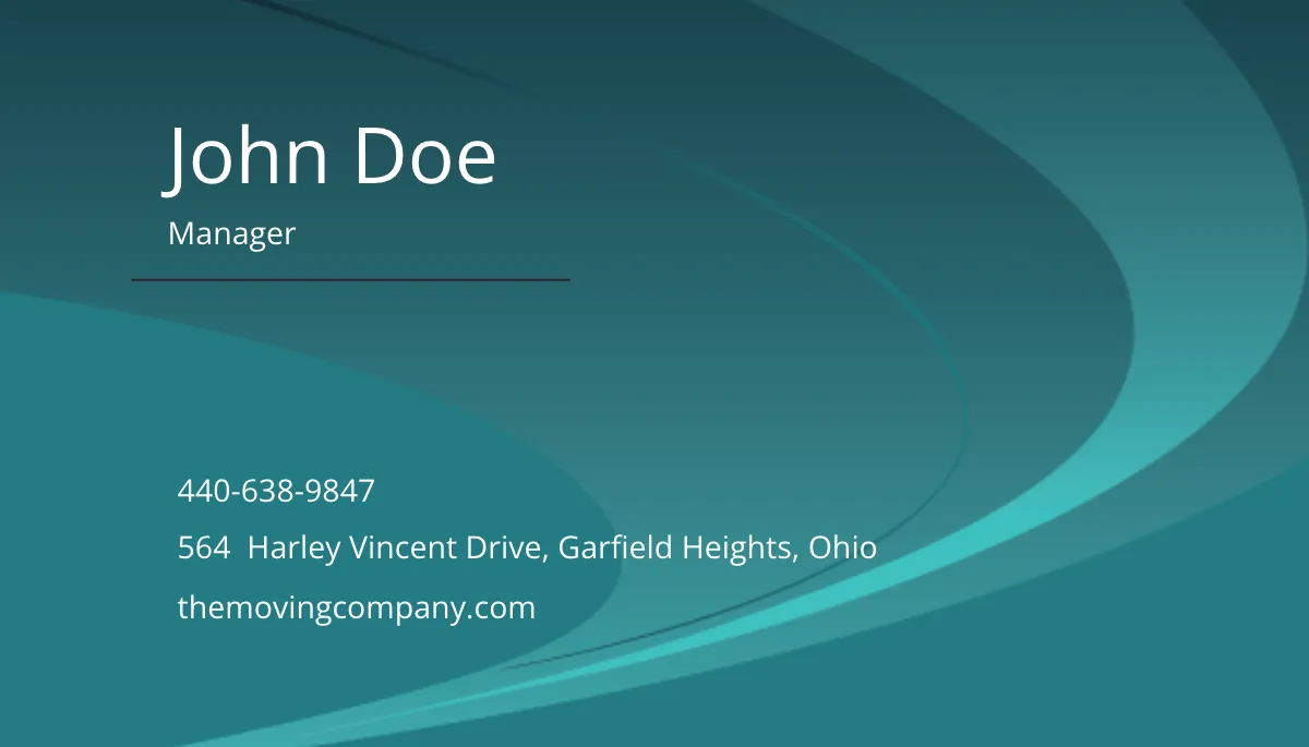 Free Trucking Logistics Business Card Template to Edit Online