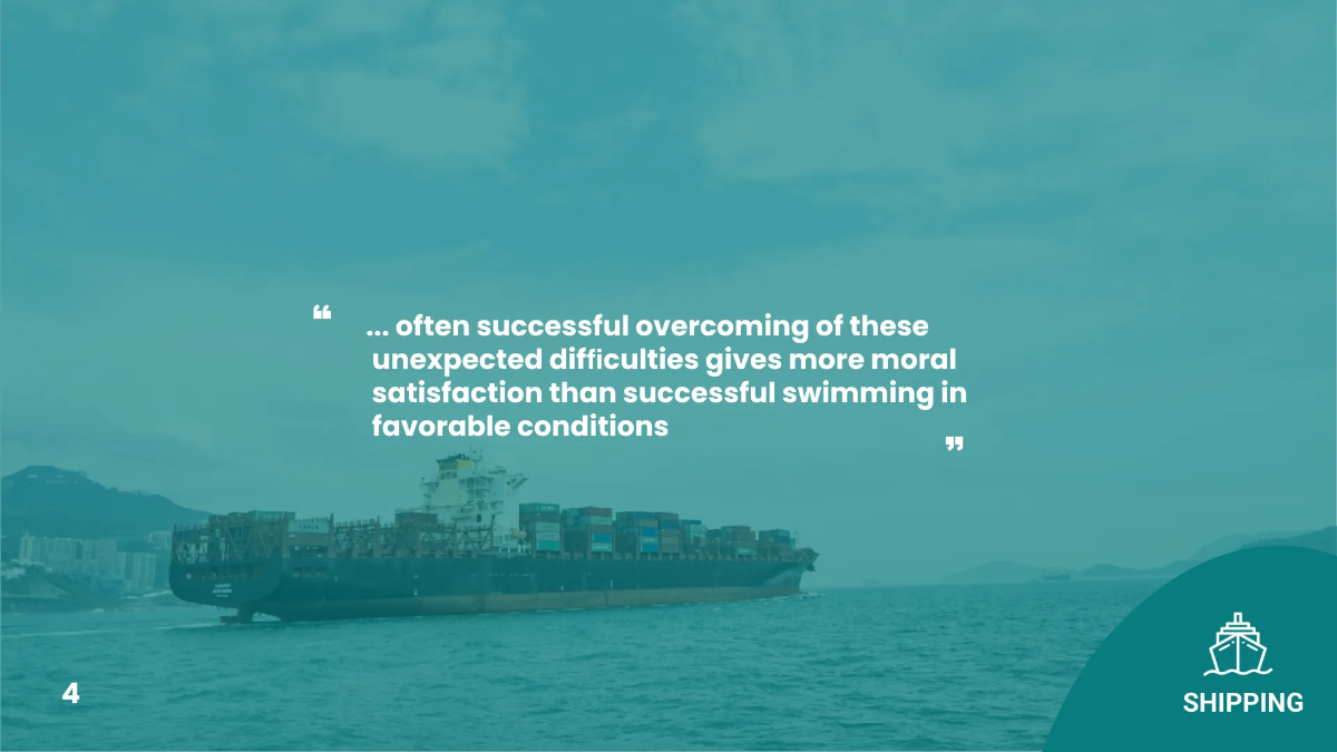 Free Shipping Presentation Template to Edit Online