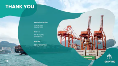 Free Shipping Presentation Template to Edit Online