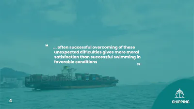 Free Shipping Presentation Template to Edit Online