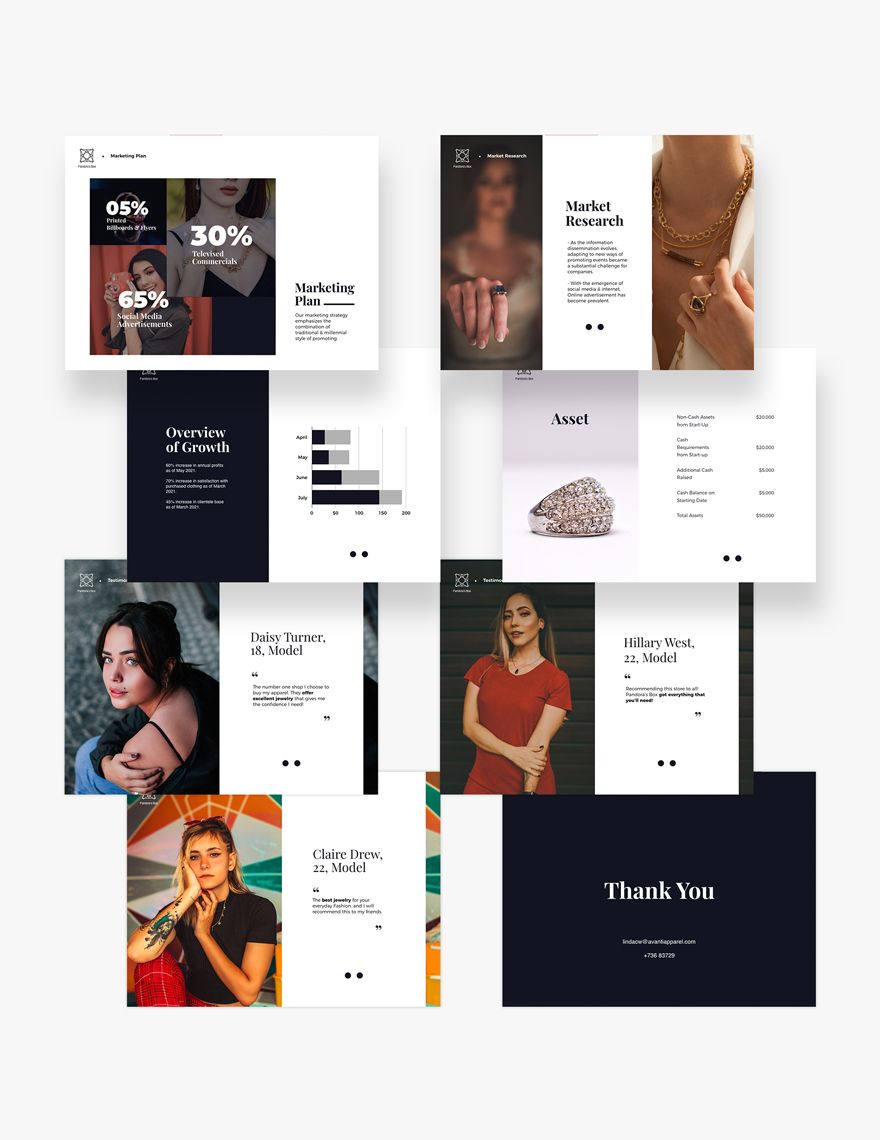 Product Marketing Pitch Deck Template