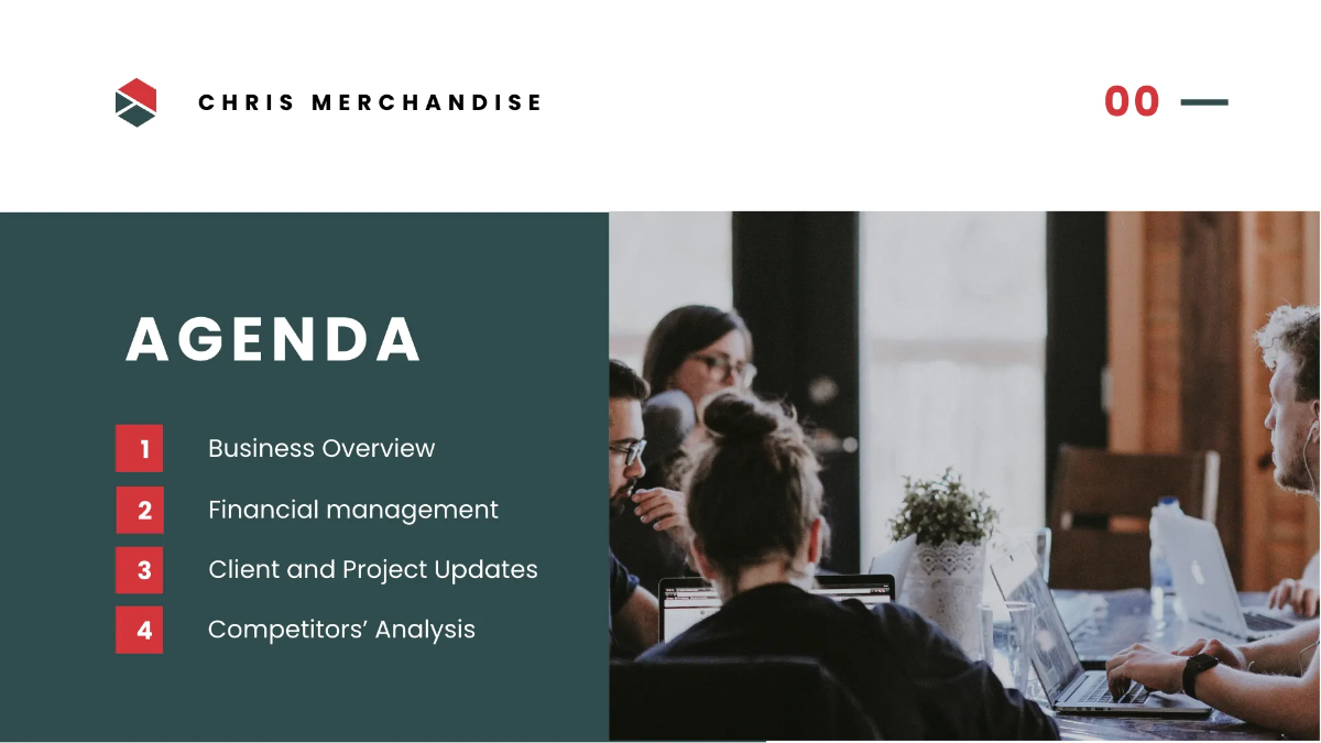 Free Business Review Presentation Template to Edit Online