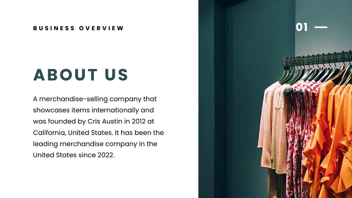 Free Business Review Presentation Template to Edit Online