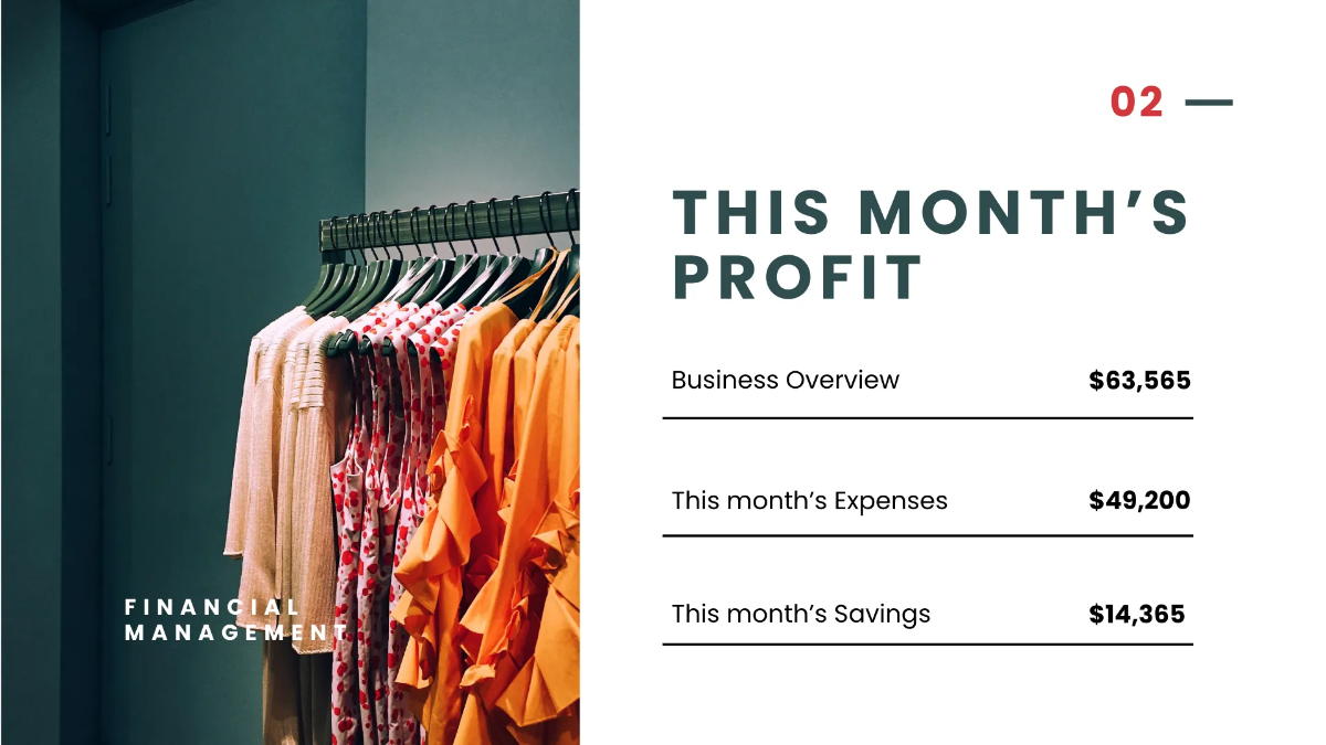 Free Business Review Presentation Template to Edit Online