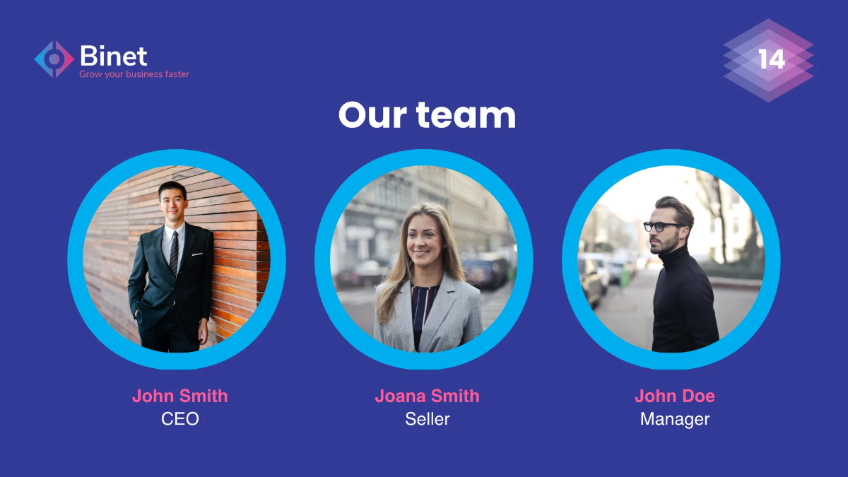 Free Business Networking Presentation Template to Edit Online